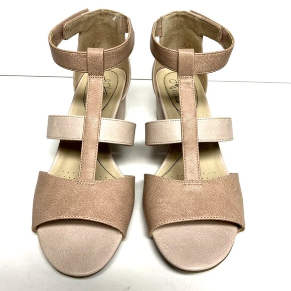 Lifestride Womens Riley Sandal Pink Size 8.5 M - Picture 3 of 6